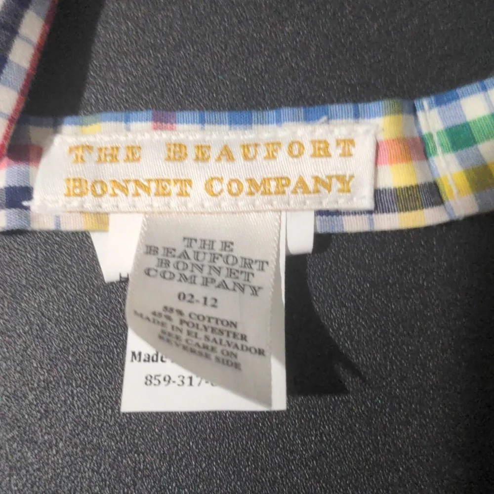 TBBC Baby Boy Baylor Broadcloth Plaid Bowtie. Size 2-12 Months NWT